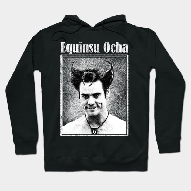 White Devil / Equinsu Ocha Hoodie by Riso Art